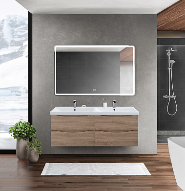 Мебель для ванной подвесная BelBagno MARINO-CER-1200 Rovere Bianco