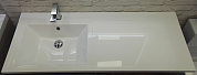 Раковина из литьевого мрамора, левосторонняя, 1203x480x156 BB1200/480-LV-MR-L