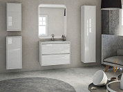 Мебель для ванной комнаты подвесная CEZARES GLASS 60 Bianco Lucido