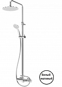 Душевая стойка со смесителем для ванны верхним и ручным душем CEZARES CZR-B-CVD-BIO