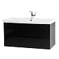 Мебель для ванной подвесная BelBagno MARINO-CER-800 Nero Lucido