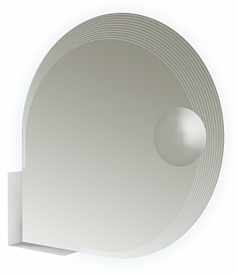Зеркало с увеличительным зеркалом и со встроенной LED подсветкой 45012, 90х90 CEZARES 45012
