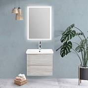 Мебель для ванной комнаты BelBagno ALBANO-CER-600 Rovere Vintage Bianco