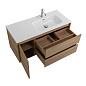 Мебель для ванной комнаты BelBagno KRAFT-1000 Rovere Nebrasca Nature правосторонняя