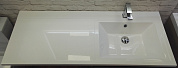 Раковина из литьевого мрамора, правосторонняя, 1203x480x156 BB1200/480-LV-MR-R