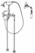 Напольный смеситель для ванны с ручным душем, шлангом 150 см CEZARES GOLF-VDP-01-M