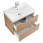 Мебель для ванной подвесная BelBagno MARINO-CER-600 Rovere Bianco