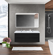 Мебель для ванной подвесная BelBagno MARINO-CER-1200 Nero Lucido