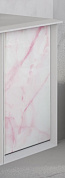 Шкафчик подвесной совместимый с базой под раковину с распашной дверцей CEZARES BELLAGIO 54890 Light Pink Stone