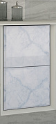 Шкафчик подвесной совместимый с базой с двумя выдвижными ящиками CEZARES BELLAGIO 54884 Light Blue Stone