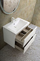 Мебель для ванной комнаты подвесная Art&Max PLATINO 58 см Белый матовый