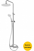 Душевая стойка со смесителем для ванны верхним и ручным душем CEZARES CZR-B-CVD-SR