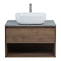 Мебель для ванной с одним выкатным ящиком BelBagno KRAFT-800 Rovere Tabacco