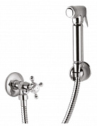 Гигиенический душ с запорным вентилем, со шлангом 120см и держателем CEZARES GOLF-KS-01