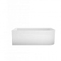 Пристенная, прямоугольная акриловая ванна в комплекте со сливом-переливом BelBagno BB712-1500-730-L левосторонняя