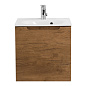 Мебель для ванной подвесная с одной распашной дверцей левосторонняя BelBagno ETNA-500 Rovere Nature