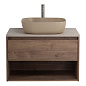 Мебель для ванной с одним выкатным ящиком BelBagno KRAFT-1000 Rovere Tabacco