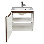 Мебель для ванной подвесная с одной распашной дверцей левосторонняя BelBagno ETNA-500 Rovere Moro