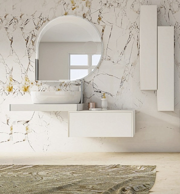 Мебель для ванной подвесная CEZARES TAVOLONE 90 Bianco Opaco